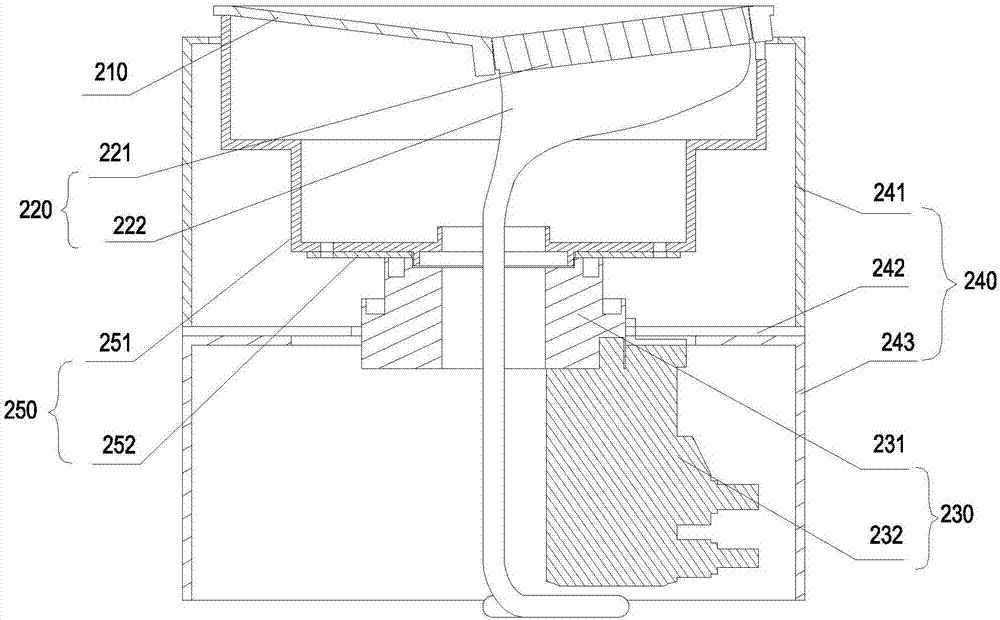 Breast ultrasonic device and breast ultrasonic scanning assembly