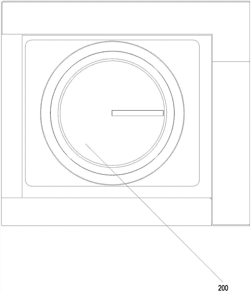 Breast ultrasonic device and breast ultrasonic scanning assembly