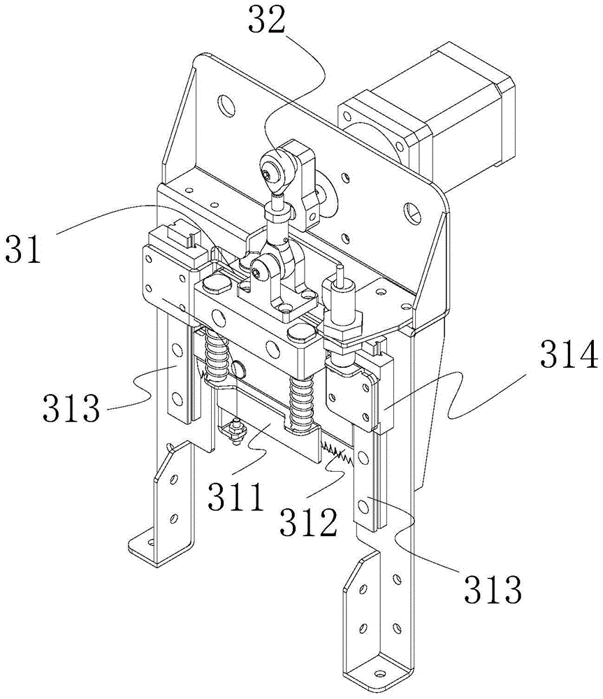 Siamese bag slitting unit machine