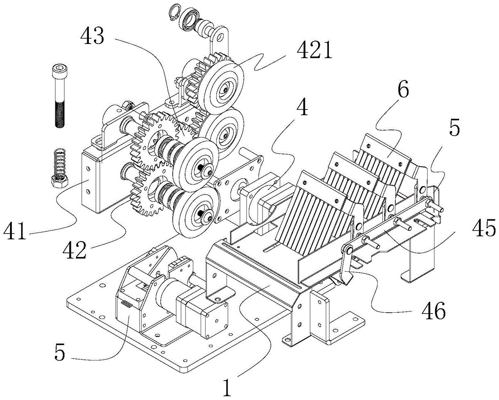 Siamese bag slitting unit machine