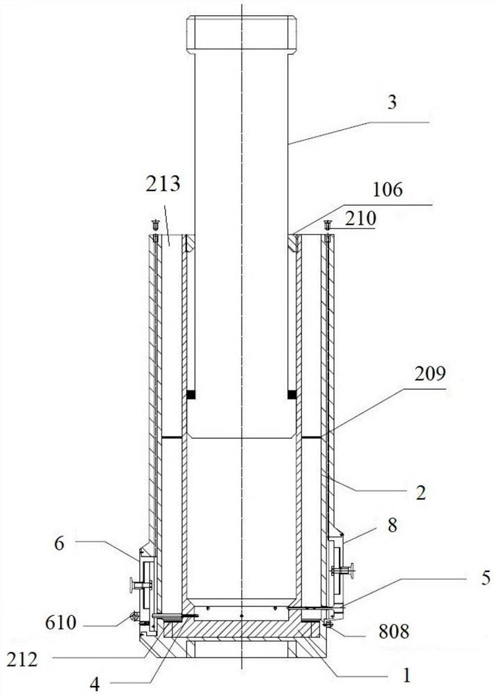 Adjusting device suitable for building differential settlement