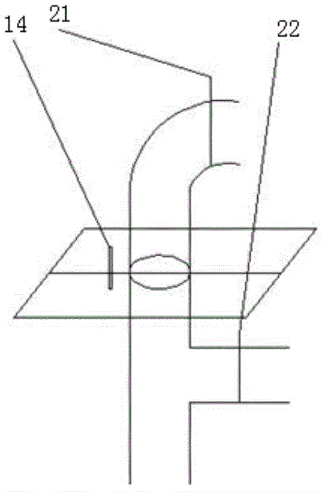 Water settling, spring protection and recharging integrated device for foundation pit engineering