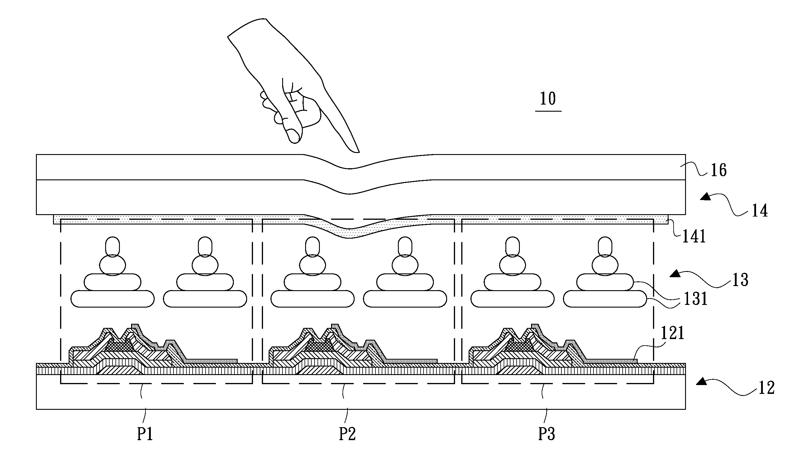 Method for mitigating pooling mura on liquid crystal display apparatus and liquid crystal display apparatus