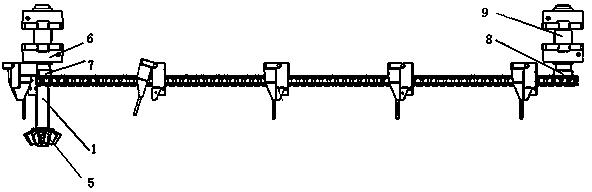 Garlic bulbil direction adjusting device for garlic planter