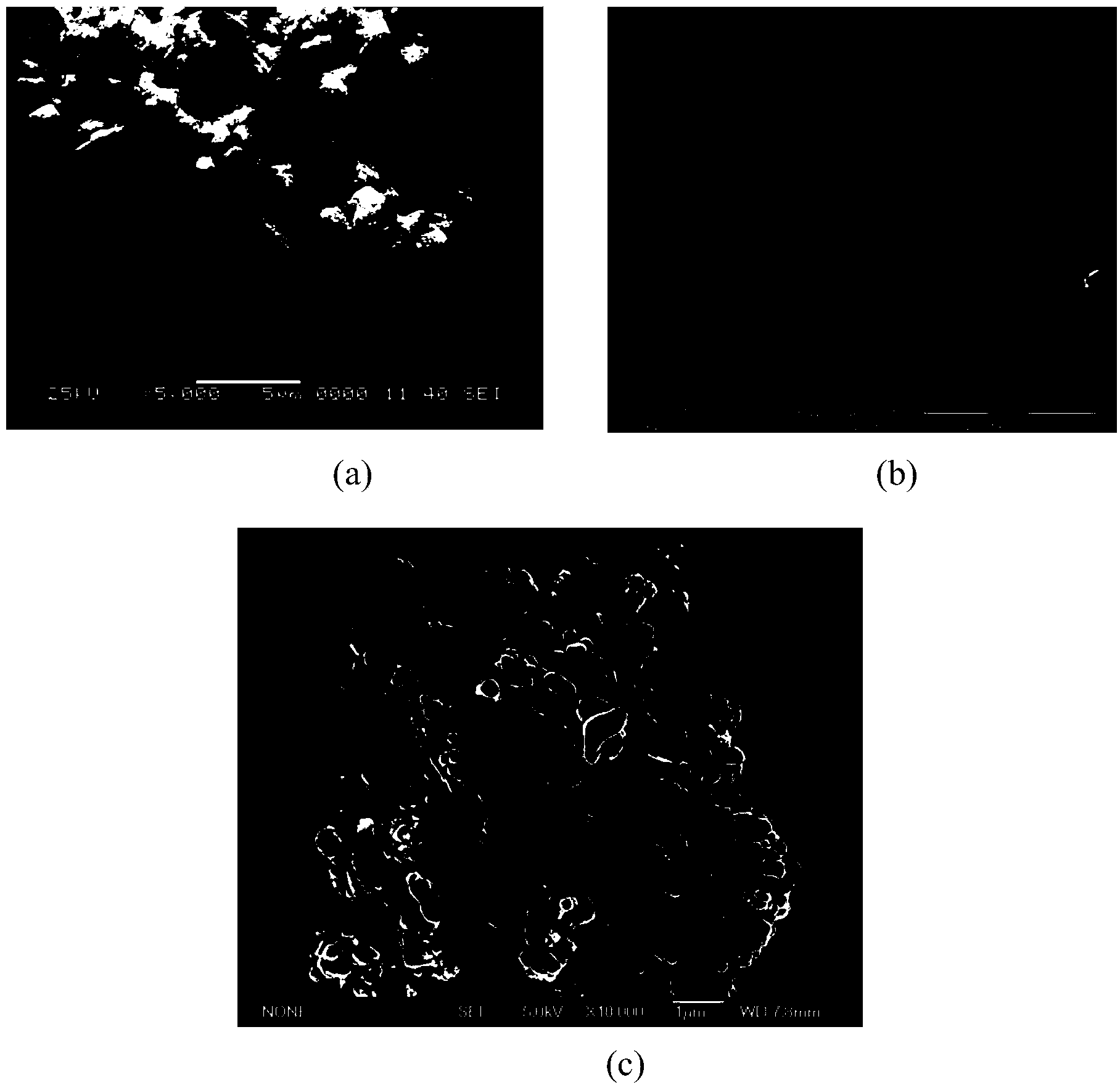 Photocatalytic material Ag/AgMO2 and preparation method thereof