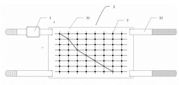 Intelligent fetal movement monitoring device, monitoring system and monitoring method