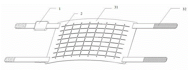 Intelligent fetal movement monitoring device, monitoring system and monitoring method