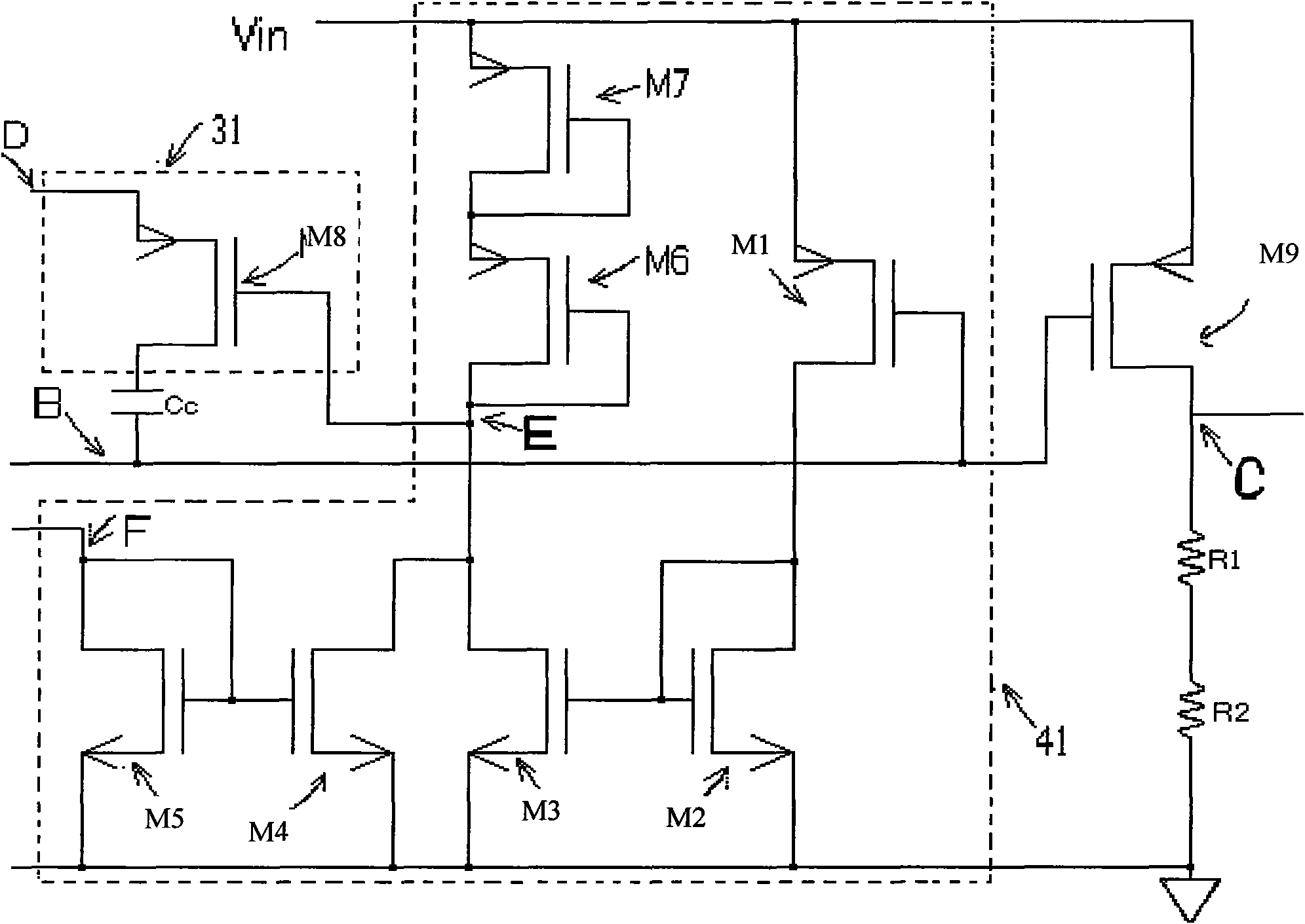 Self-adaption zero-frequency compensation circuit in low-voltage difference linear voltage regulator