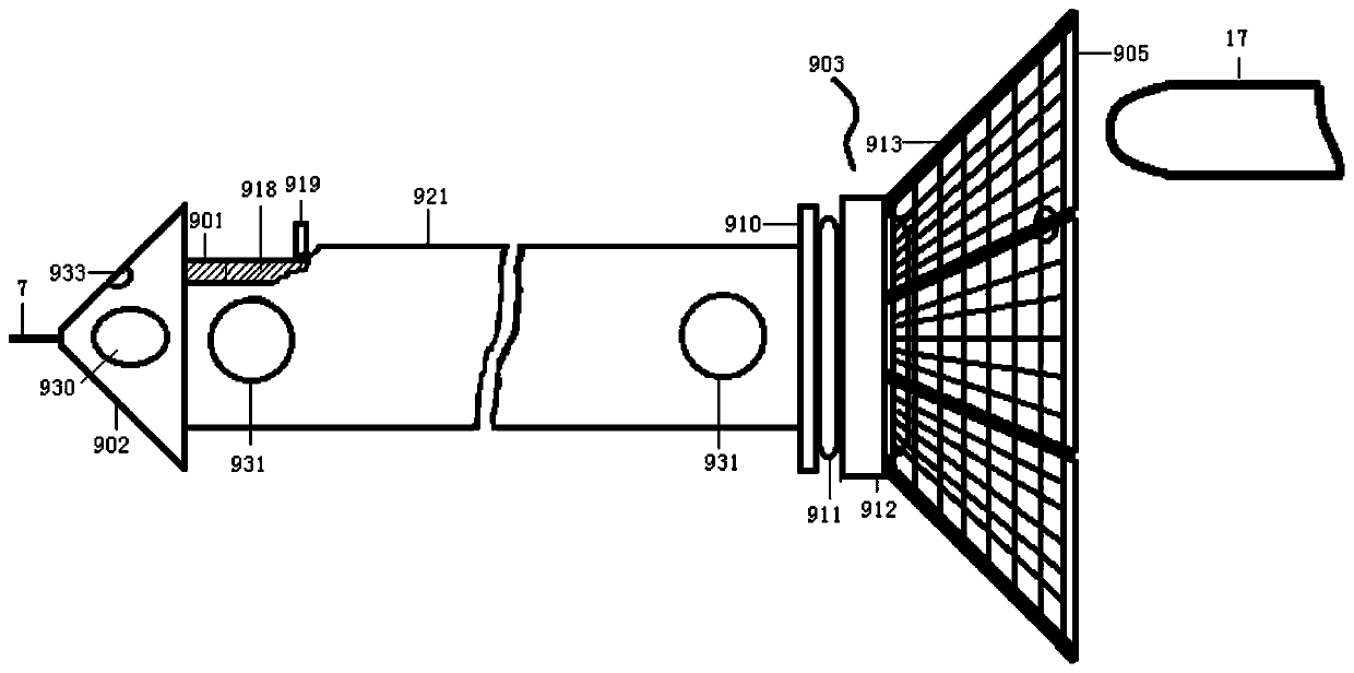 Safe and efficient deployment and recovery method and device for underwater submersible