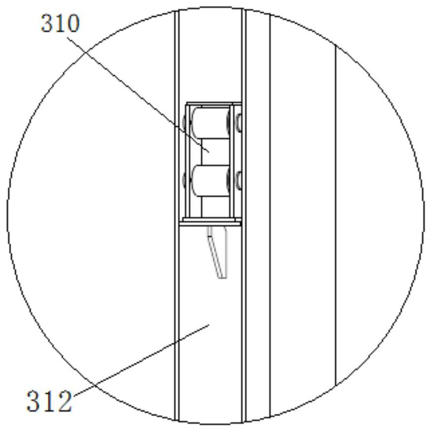 Circular stereo garage with double car carrying plates capable of being exchanged simultaneously