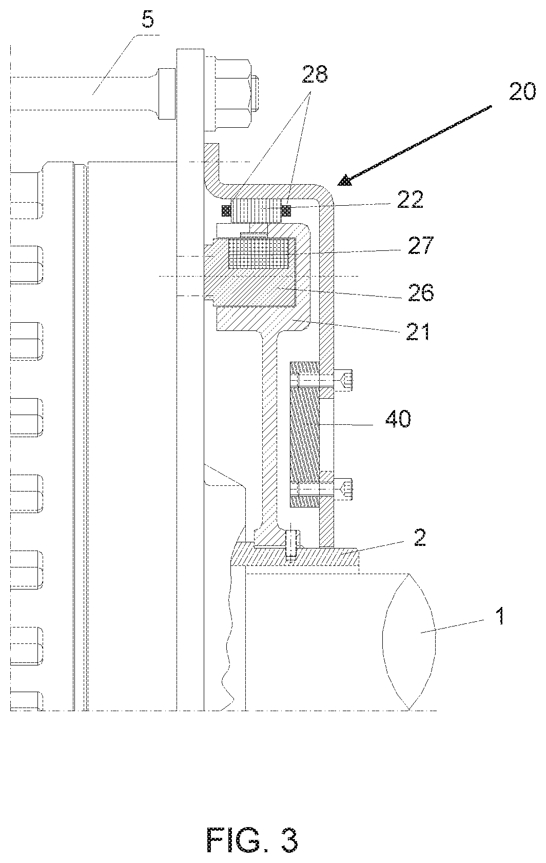 Autonomous retarder system for a vehicle, and vehicle including same