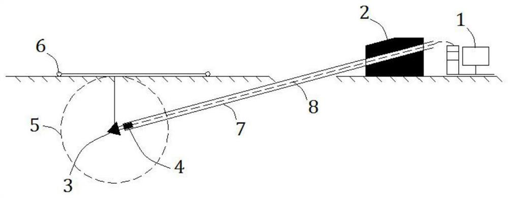 Long-distance pipeline laying construction method