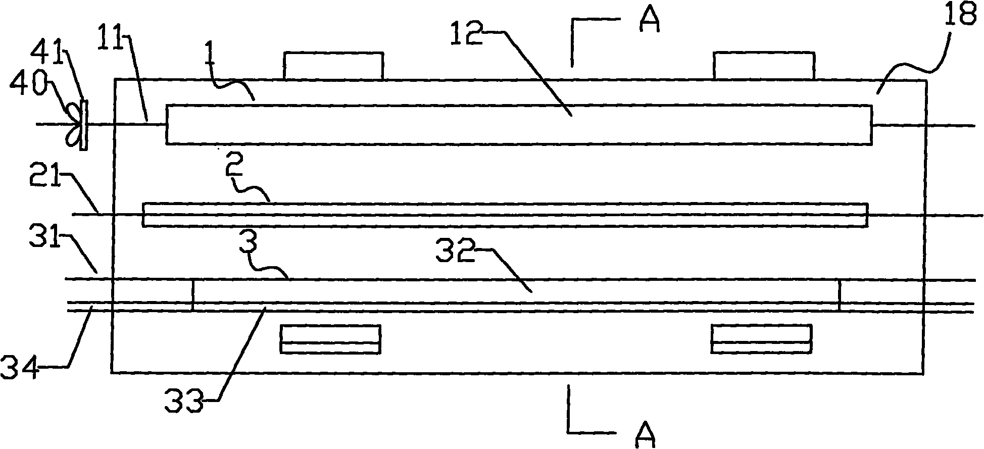 Composite fiber detection module and device