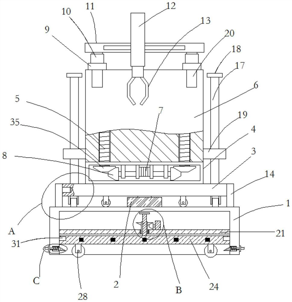 Side-hung three-axis manipulator