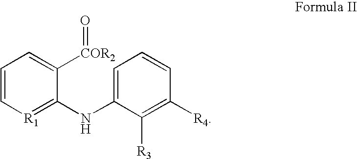 Process for Recovering Flunixin From Pharmaceutical Compositions