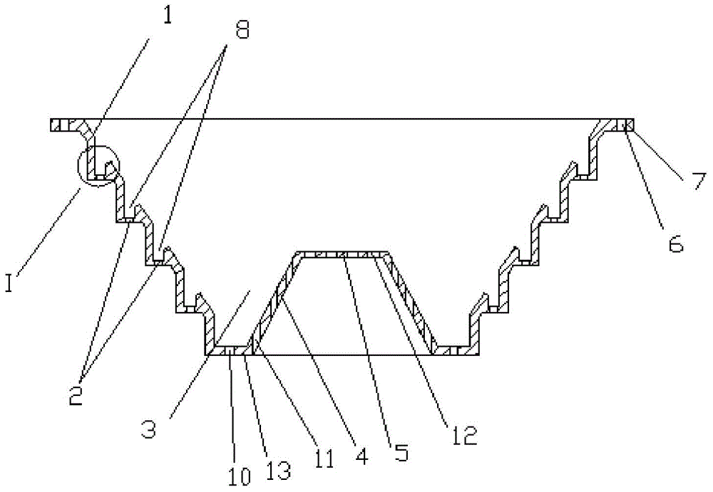 Liquid trap of rectification tower