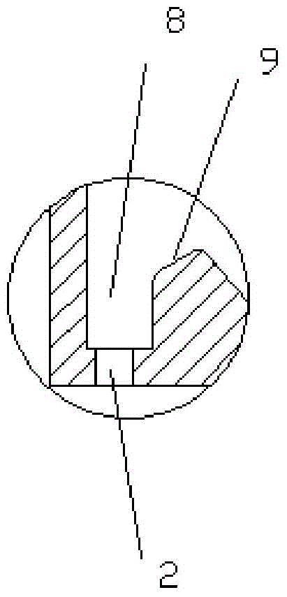 Liquid trap of rectification tower