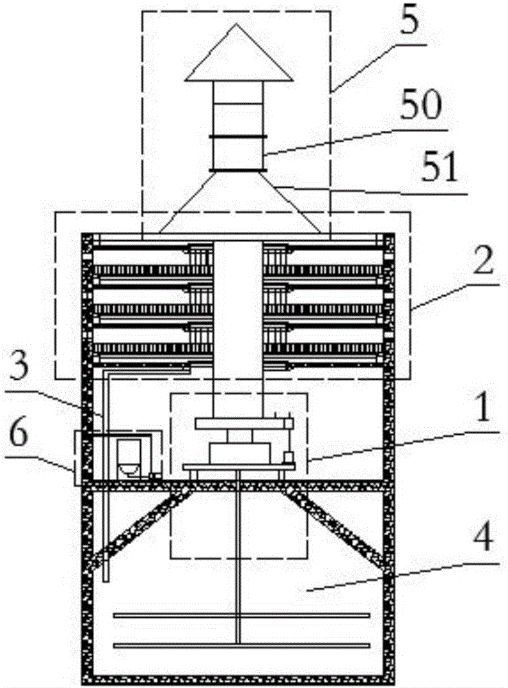 Circular multi-layer pig breeding facility