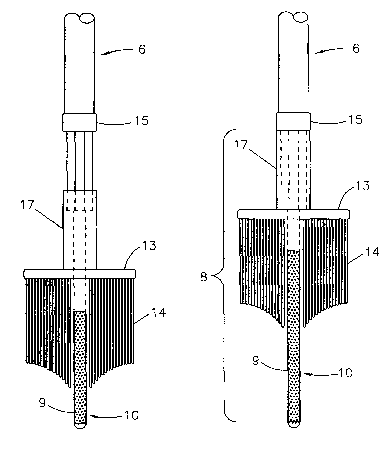 Combination self adjusting endocervical / exocervical sampling device and cell transport / preservation system