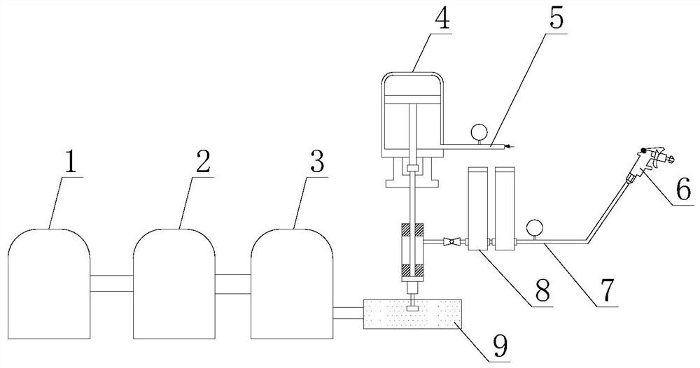 Silicon nitride coating of crucible for polycrystalline silicon ingot and preparation method thereof