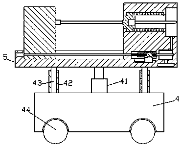 Efficient building wall surface punching equipment