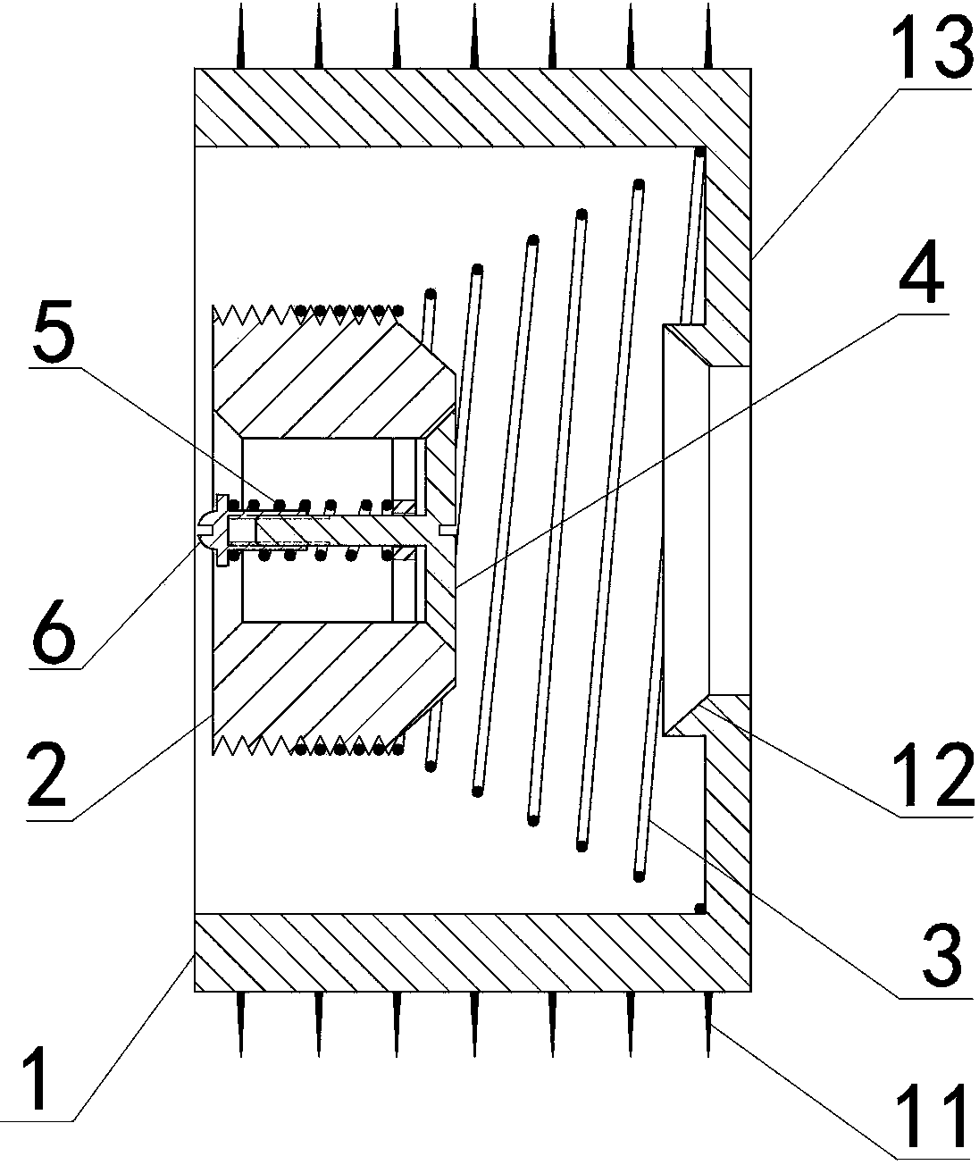 Galvanostat with mother valve and child valve