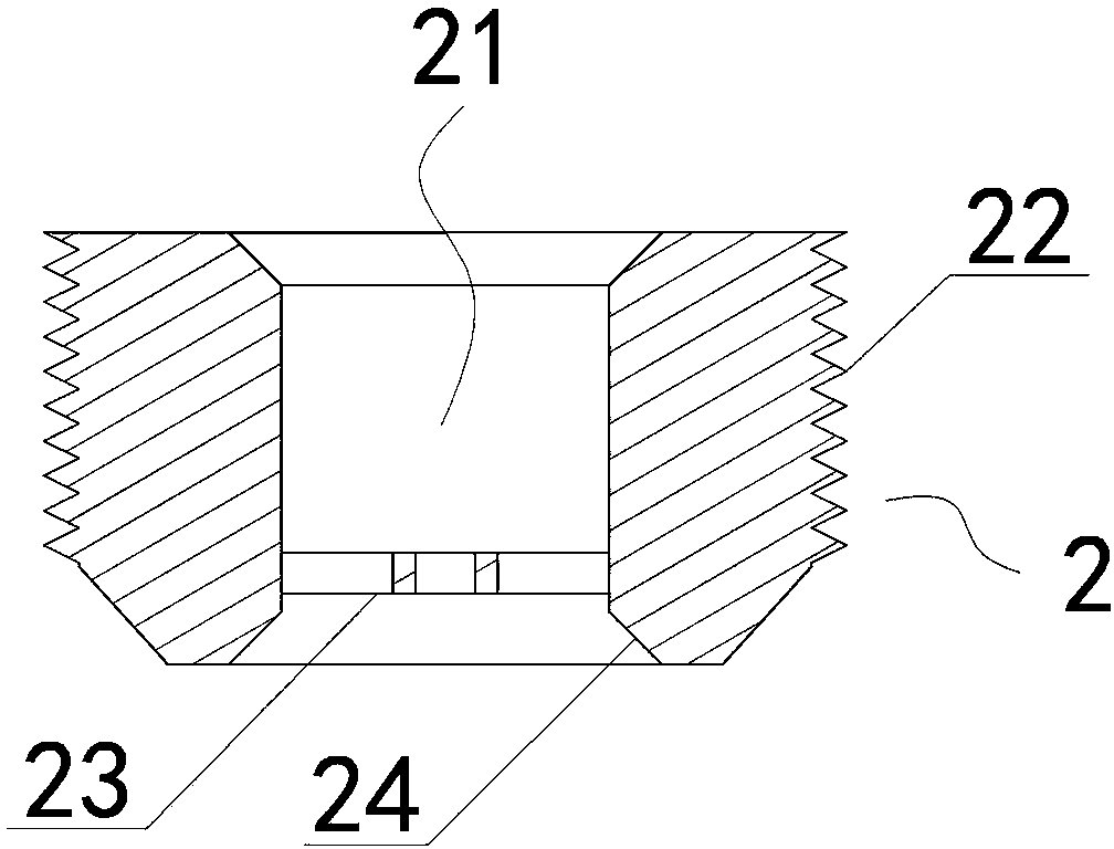 Galvanostat with mother valve and child valve