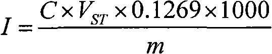 Improvement on method for preparing complex of polyvinylpyrrolidone grafted with natural polymer or water-soluble derivate thereof and iodine derivate