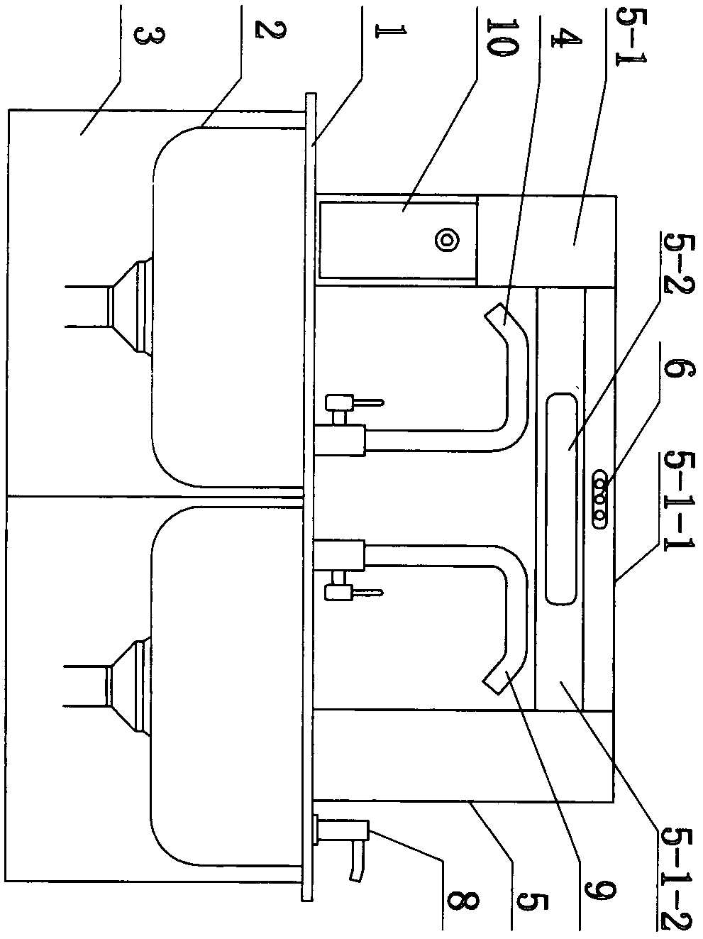 Integrated water tank