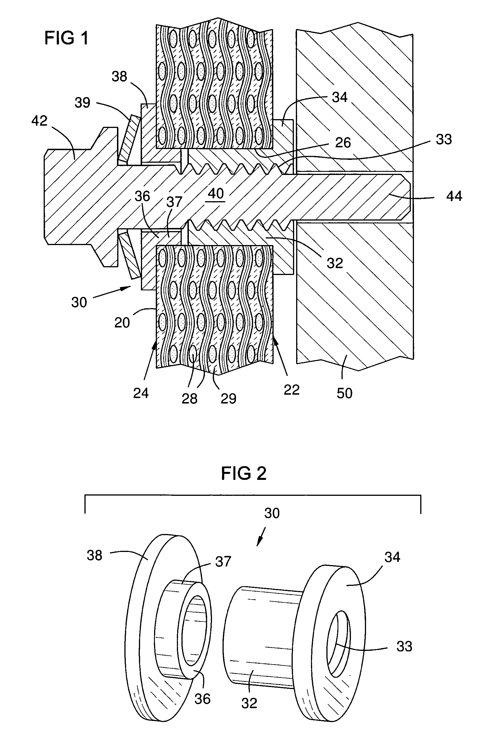 Attachment for ceramic matrix composite component