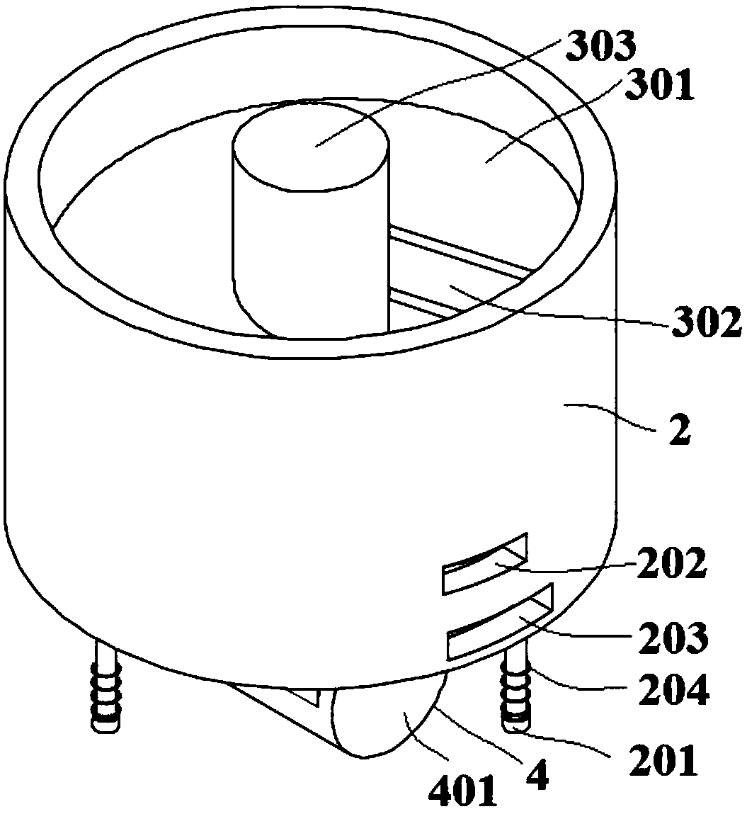 Double-layer spiral vibrating screen