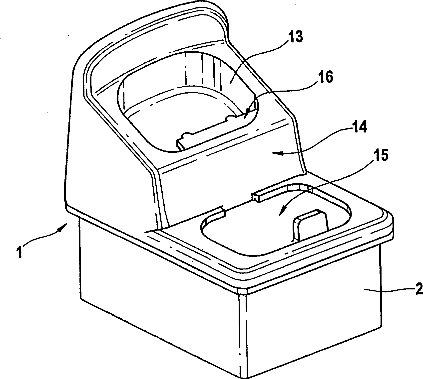 Cleaning device for a shaving apparatus