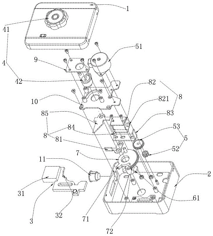 Combined electric lock and use method thereof