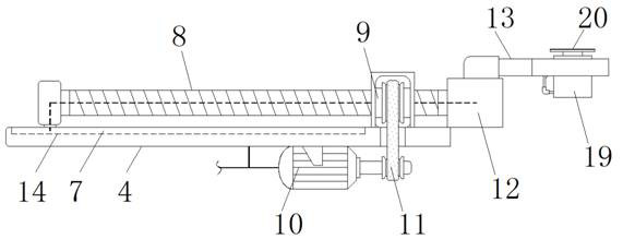 Matched type auxiliary automatic feeding and discharging conveying equipment for die stamping machine