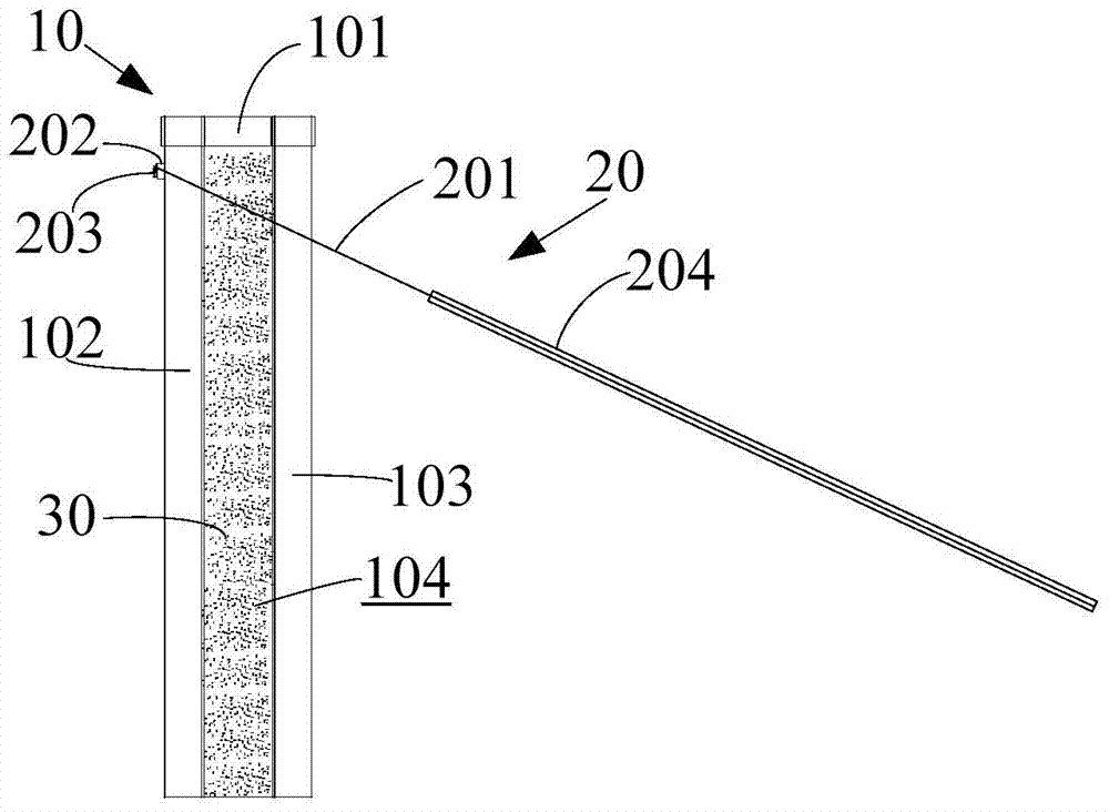 Supporting structure and supporting method for foundation pit