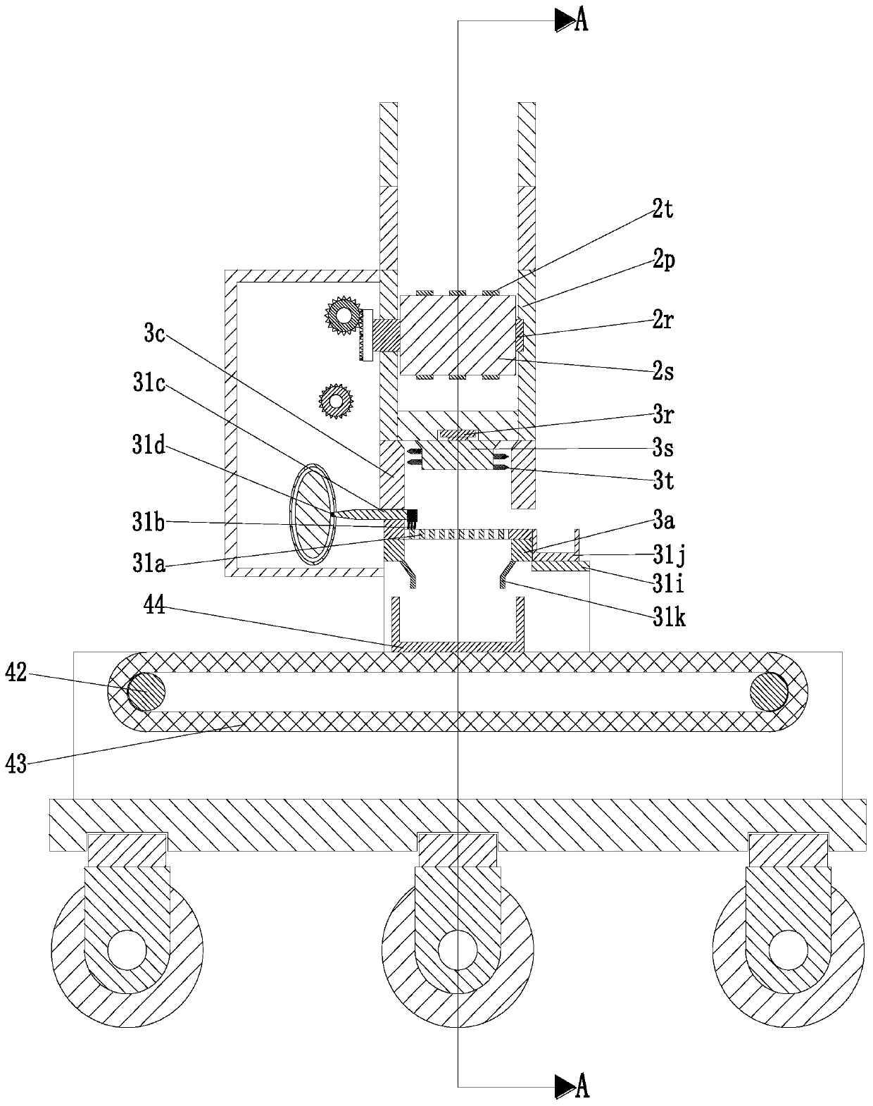 Pretreatment processing system for injection molding raw materials