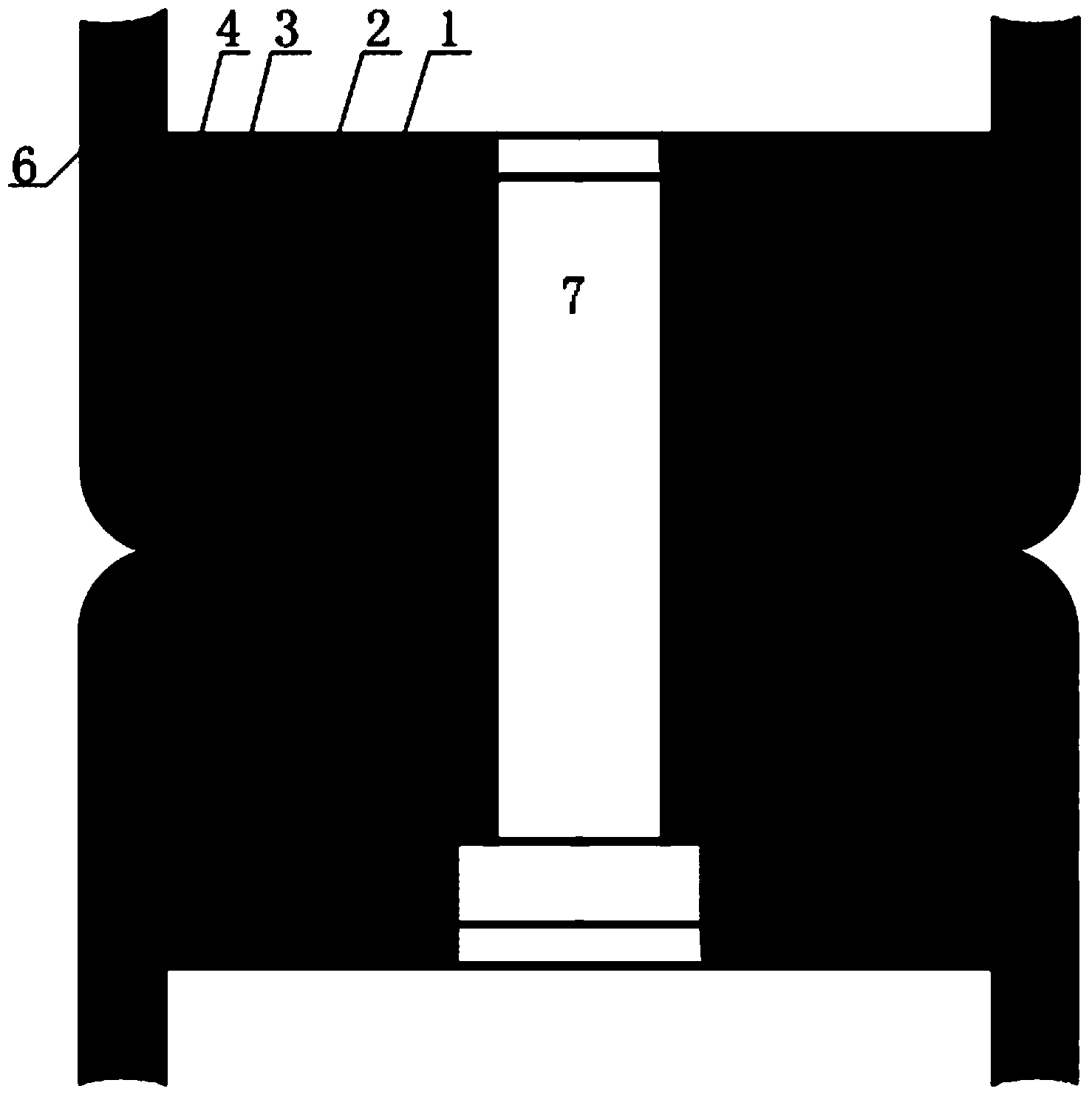 Combined type magnetic anastomat