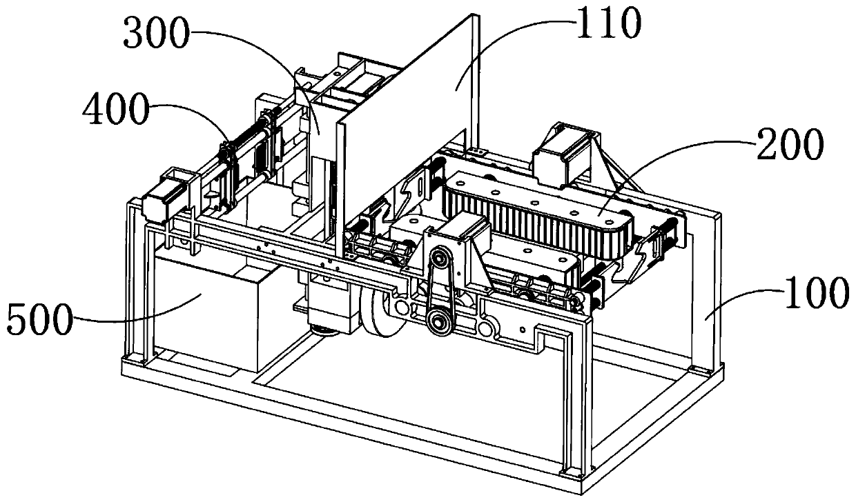 Pre-peeling equipment for preparing cow feed with hybrid paper mulberry as raw material