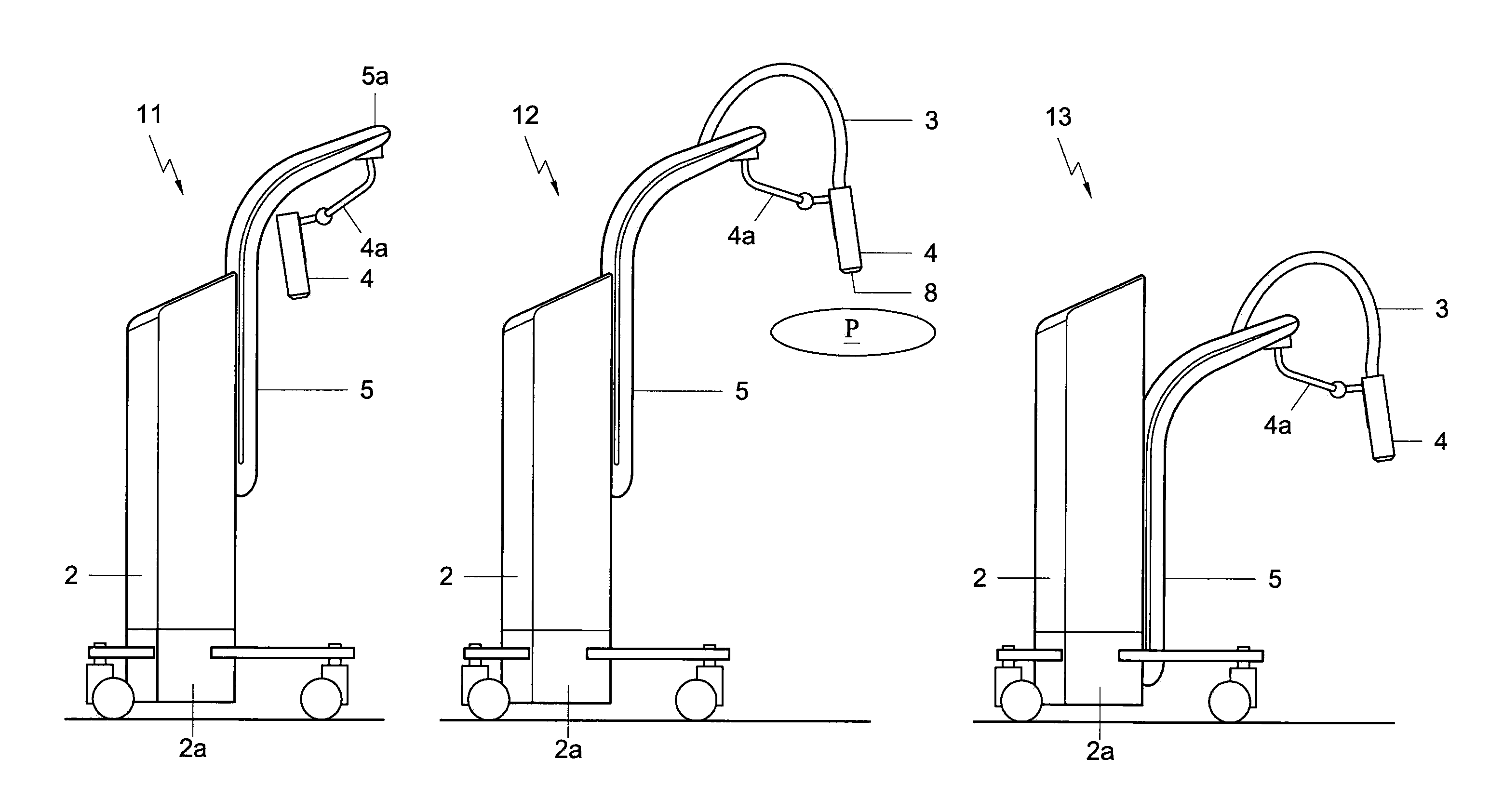 Mobile x-ray unit