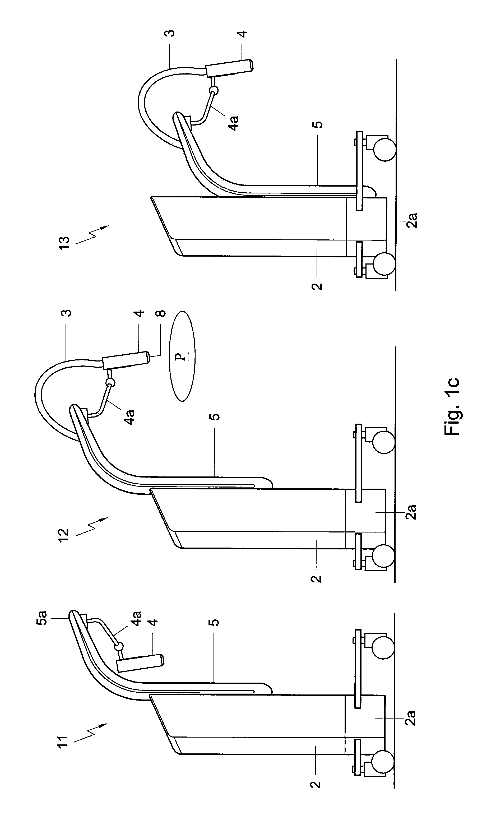 Mobile x-ray unit