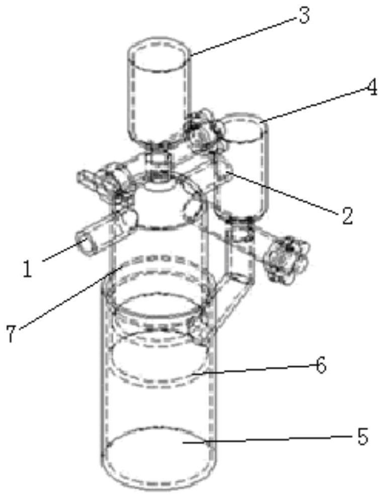 Method for rapidly determining sulfite through micro-extraction-ion chromatography