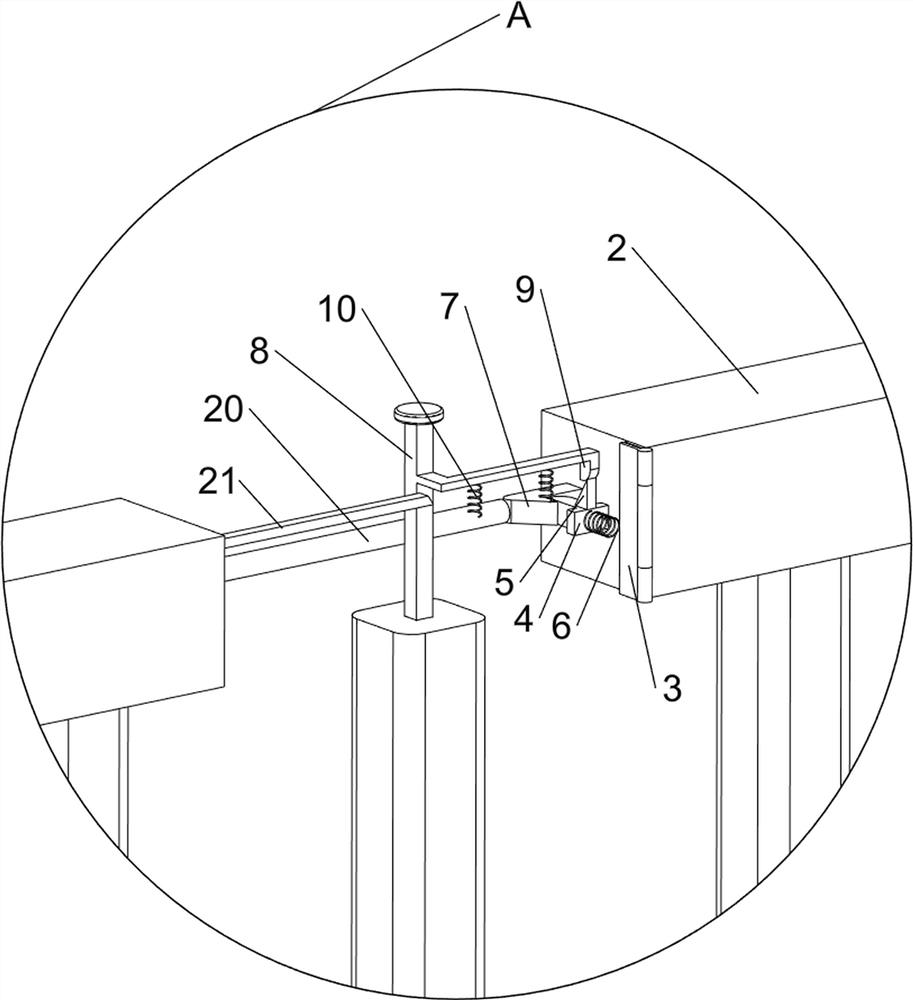 Foldable highway two-side protection equipment