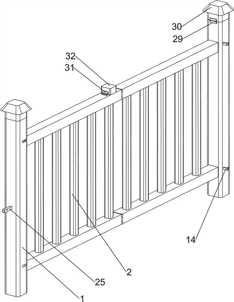 Foldable highway two-side protection equipment