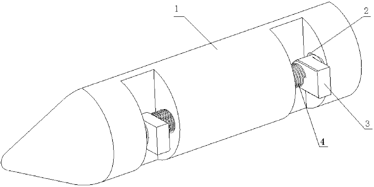 Winglet connecting device for aviation aircraft