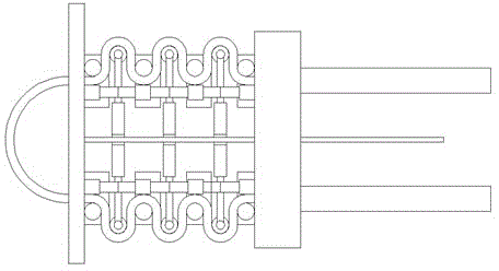 Bending process of u-shaped furnace tube using bending roll distance sensor and pressure-holding finalization