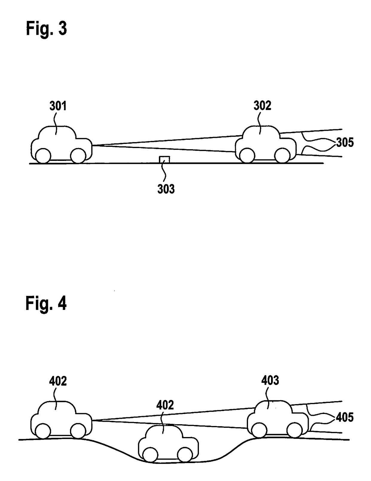 Detection of an open area