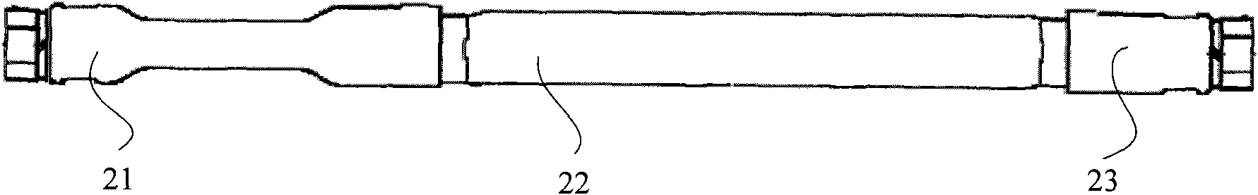 Double-action type linkage mechanism for extra-high voltage circuit breaker