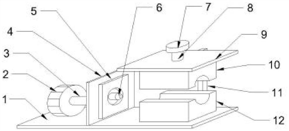 Polytetrafluoroethylene pipe flanging and hot-pressing device