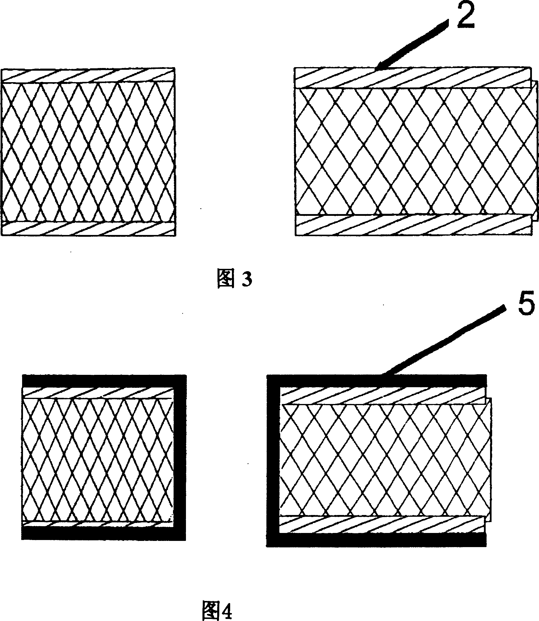 Resin composite copper foil, printed wiring board, and production process thereof