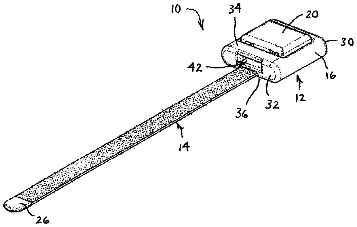 Cable lashing device and method of use thereof